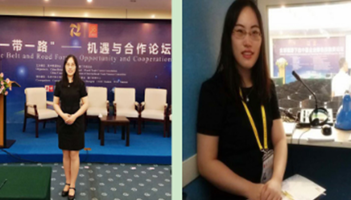 商务部厦门国际投资贸易洽谈会同传现场